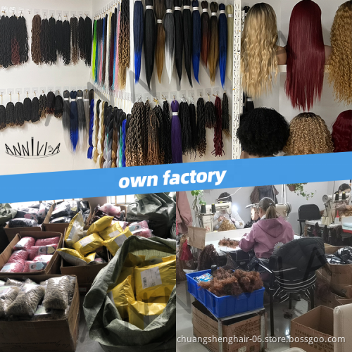 Wholesale customization heat resistant hair braiding extensions loose silky color brown short full wig non lace body wave wigs